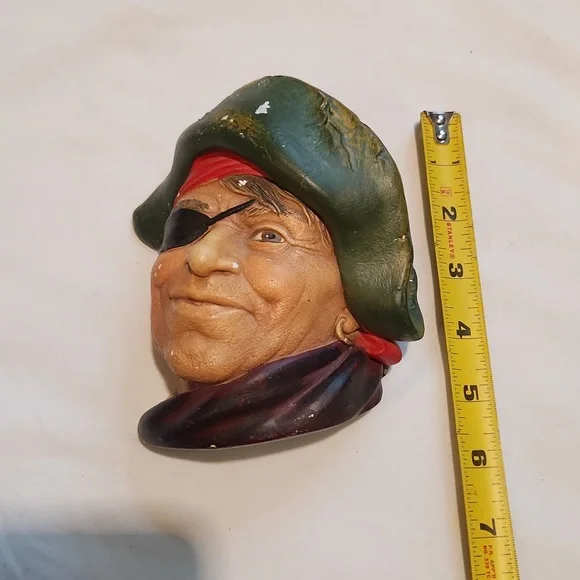 Vintage | England Legend Smuggler | Chalk Ware| Wall Art | 1973 - Picture 2 of 6